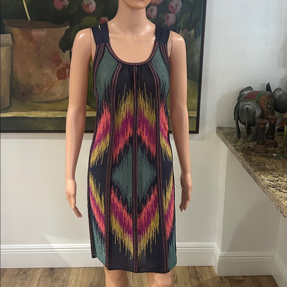 M Missoni metallic dress